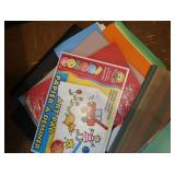 Lot of construction paper