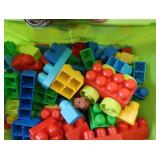 Big green tub of legos