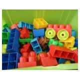 Big green tub of legos