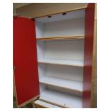 FUN RED/BLUE STACKED SHELF