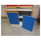 FUN RED/BLUE STACKED SHELF