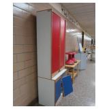 FUN RED/BLUE STACKED SHELF