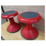 2 FUN WOBBLE CHAIRS & TABLE