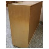 25 CUBBY WOODEN SHELF