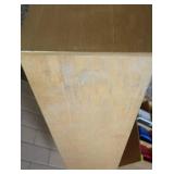 25 CUBBY WOODEN SHELF
