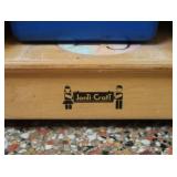 25 CUBBY WOODEN SHELF