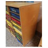 CHILDCRAFT 30 SLOT PAPER ORGANIZATION RACK