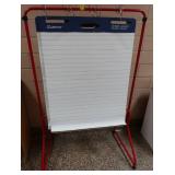 2 SIDED METAL ART EASIL WITH HOOKS & PAPER