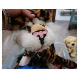 COLLECTABLE BOX OF STUFFED ANIMALS AND BEANY BABIES