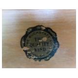 LARGE SOLID OAK TABLE AND 4 CHAIRS