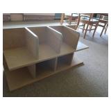 2 BOOK SHELF DIVIDERS