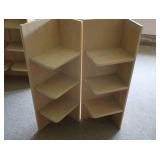 2 BOOK SHELF DIVIDERS