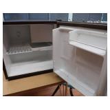 SMALL BROWN MINI FRIDGE