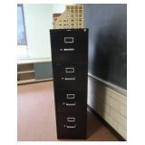 "HON" 4 DRAWER METAL FILE CABINET