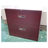 VINTAGE 2 DRAWER FILE CABINET