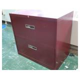 VINTAGE 2 DRAWER FILE CABINET