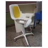 VINTAGE MCDONALDS HEIGHT CHAIR, SHELF AND OBSERVATION STATION