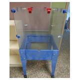 VINTAGE MCDONALDS HEIGHT CHAIR, SHELF AND OBSERVATION STATION