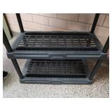 HEAVY DUTY PLASTIC 5 TIER SHELF