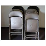 20 METAL FOLDING CHAIRS