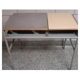"HIGHLIFT" SPLIT WOOD (VINTAGE/ATQ) DESK/WORKSTATION
