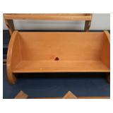 VINTAGE BOOK SHELVES AND VINTAGE VINTAGE CHALK HOOKS