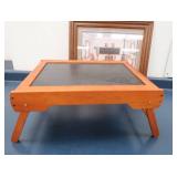 BED TRAY AND FRAMED PHOTO