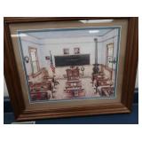 BED TRAY AND FRAMED PHOTO