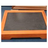 BED TRAY AND FRAMED PHOTO