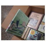 2 BIG BOXES FULL OF OLD VINTAGE BOOKS