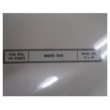 OFFICE WHITE TAG SHEETS, SKETCH PAD & ANIMAL PATTERNS