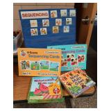 MATCHING/SEQUENCING GAME/ACTIVITIES AND BOOKS