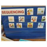 MATCHING/SEQUENCING GAME/ACTIVITIES AND BOOKS