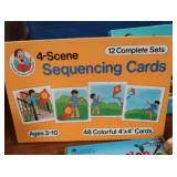 MATCHING/SEQUENCING GAME/ACTIVITIES AND BOOKS