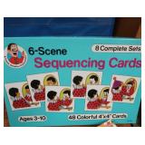 MATCHING/SEQUENCING GAME/ACTIVITIES AND BOOKS