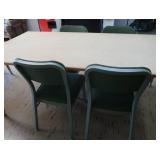 RECTANGULAR TABLE & CHAIRS