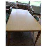 RECTANGULAR TABLE AND 4 CHAIRS