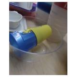 LARGE PLASTIC &KITCHEN WARE LOT