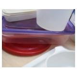 LARGE PLASTIC &KITCHEN WARE LOT