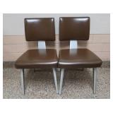 NICE BROWN VINTAGE OFFICE CHAIRS