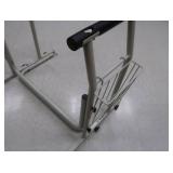 ADJUSTABLE TOILET SUPPORT RACK