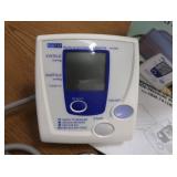 FIRST AID KIT, BLOOD PRESSURE MACHINE AND STETHOSCOPE