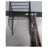 JUMBO PAPER CUTTER-FILE RACK-HOLE PUNCH