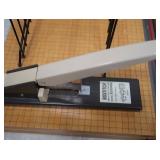 JUMBO PAPER CUTTER-FILE RACK-HOLE PUNCH