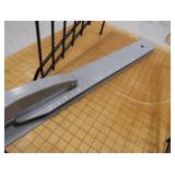 JUMBO PAPER CUTTER-FILE RACK-HOLE PUNCH