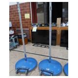 OLYMPIA SPORTS VOLLEYBALL POLES ON WHEELS (2)