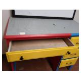 ADORABLE LEGO DESK AND WHITE BOARD