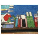 BLUE BOOKS RUG