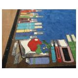 BLUE BOOKS RUG