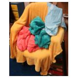 3 NICE COMFORTABLE FUZZY BLANKETS